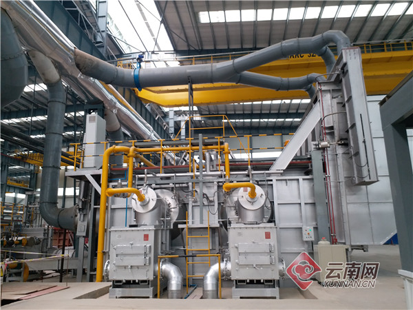 云南建水县年产15万吨中高端铝合金新材料项目投产